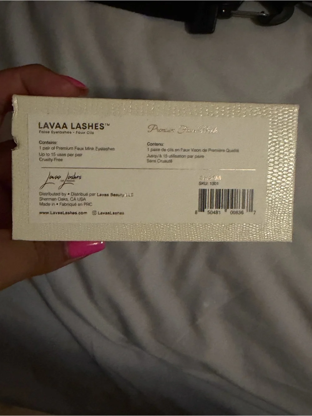 Lava Lashes Classic Black Dramatic False Lashes